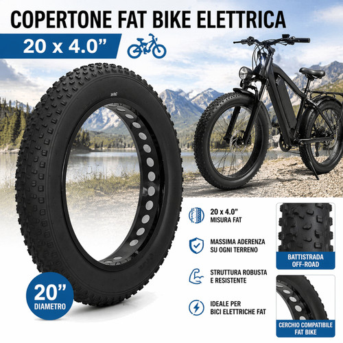 Copertone gomma fat bike - fat,