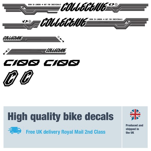 Set decalcomanie bici - , da